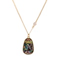 fashion color abalone shell pendant chain necklacepicture18