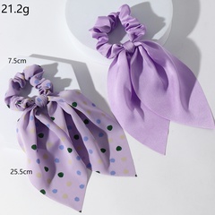 new fashion style printed wave dot hair scrunchies