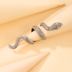 ethnic snake-shaped alloy ring wholesale