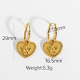fashion titanium steel Cupid angel stainless steel earringspicture20