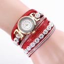 Reloj de pulsera tejido de terciopelo tachonado de diamantes de moda coreana al por mayorpicture13