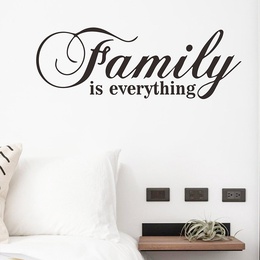 Simple English Slogan Bedroom Living Room Entrance Wall Stickerpicture12