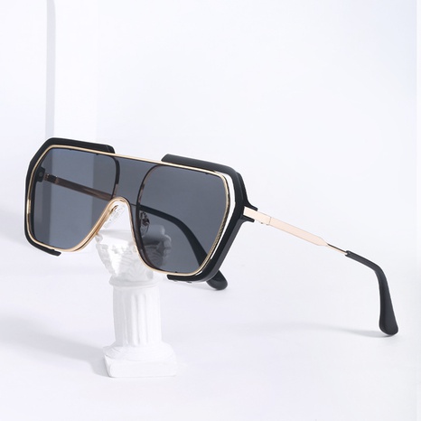 Retro großen Rahmen Kontrastfarbe Sonnenbrille Großhandel's discount tags