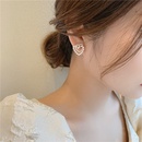 Mehrschichtige Ohrringe aus koreanischem Perlenherz im Grohandelpicture11