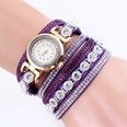 Reloj de pulsera tejido de terciopelo tachonado de diamantes de moda coreana al por mayorpicture19