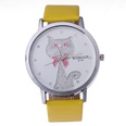 Reloj de gato de diamantes lindo casual de moda coreanapicture16