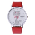 Reloj de gato de diamantes lindo casual de moda coreanapicture17