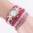 Reloj de pulsera tejido de terciopelo tachonado de diamantes de moda coreana al por mayorpicture23