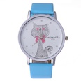 Reloj de gato de diamantes lindo casual de moda coreanapicture19