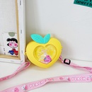 cute candy color silicone childrens change storage peach bagpicture12