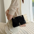 Fashion embroidery thread texture oneshoulder messenger chain bagpicture22