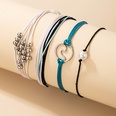 new Bohemian ethnic style fashion pearl braided anklet 4piece setpicture11