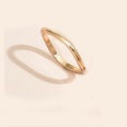 Korean pink alloy electroplated diamond ring setpicture23