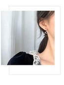 fashion new style Fanshaped zircon stud earringspicture12