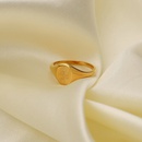 anillo de acero inoxidable con flor de sol de modapicture13