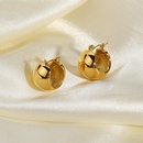 simple spherical goldplated stainless steel earringspicture14