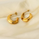 retro stainless steel geometric earringspicture11