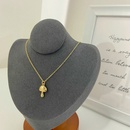 Fashion Mushroom Mini Pendant Metal Necklacepicture16