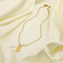 fashion moon star 18K goldplated stainless steel necklacepicture16
