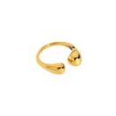retro polished goldplated stainless steel ringpicture14