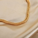 Cuban fashion 18K goldplated stainless steel necklacepicture14