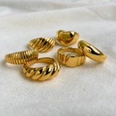 fashion style new Gold Plated Stainless Steel Ringpicture19
