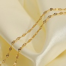 Fashion Engraved Stack 18K Gold Plated Stainless Steel Necklacepicture14