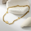 Fashion Heart 14K Gold Stainless Steel Necklacepicture13
