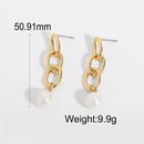 fashion round shell beads pendant earringspicture12