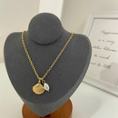 simple texture freshwater pearl imitation shell pendant necklacepicture12