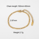 fashion electroplating goldplated stainless steel braceletpicture15
