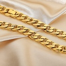 simple large 18K goldplated stainless steel necklacepicture12