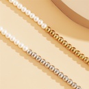 fashion niche specialshaped splicing pearl OT buckle necklacepicture15