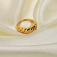 fashion style new Gold Plated Stainless Steel Ringpicture22