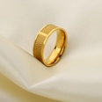 fashion style new Gold Plated Stainless Steel Ringpicture46