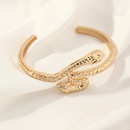 exaggerated personality metal snake opening adjustable braceletpicture11