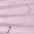Childrens necklace alloy pendant sun moon necklace setpicture13