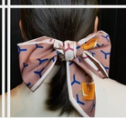 new korean fashion style long strips bowknot letter ribbon headbandpicture61