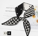 new korean fashion style long strips bowknot letter ribbon headbandpicture82