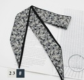 new korean fashion style long strips bowknot letter ribbon headbandpicture76