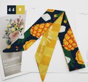 fashion new style fruit flower long tie hair silk scarf headbandpicture77