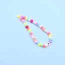 new bohemian style simple lanyard smiley soft ceramic acrylic mobile phone chainpicture6