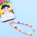 new bohemian style simple lanyard smiley soft ceramic acrylic mobile phone chainpicture7
