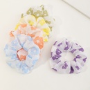 French fashion style Chiffon Floral Retro hair scrunchies setpicture6