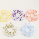 French fashion style Chiffon Floral Retro hair scrunchies setpicture10