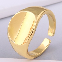 Korean fashion new style copper simple open ring