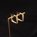 wholesale Korean irregular golden metal earringspicture9