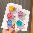 Wood grain new childrens hit color color smile hairpinpicture10
