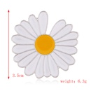 Korean daisy alloy oil drop pin sun flower broochpicture13