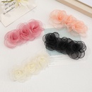 fashion solid color mesh flower hairpin wholesalepicture12
